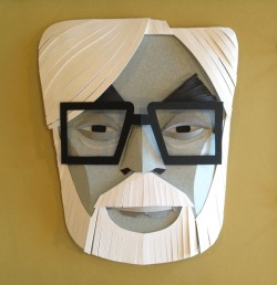  papercraft hayao miyazaki by megan brain 