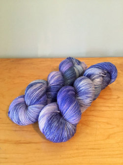sweetfish-knits:Hand-Dyed Sparkle Sock Yarn Merino Wool Nylon Variegated 4 Ply Fingering Weight Yarn @myrrde @strangeharpy - yarn porn &hellip; 