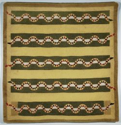 nobrashfestivity:   Unknown African American Maker, Quilted Bedcover, ca. 1875–1900, cotton top, linen back, and cotton stuffing.  High Museum of Art, Atlanta, purchase with funds from Ann and Tom Cousins and the Decorative Arts Acquisition Endowment,