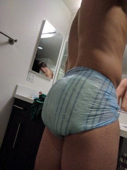 dlcameronz: Thoroughly soaked my diaper last night. Someone needs to come change me.