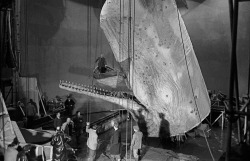 Frank Horvat - Filming Moby Dick, England, Elstree Film Studios, 1954.