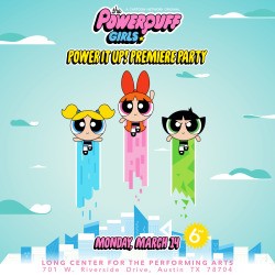 Only one more day until the world premiere of The Powerpuff Girls at @sxsw! 