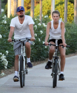 Leonardo DiCaprio & Toni Garrn, Mallorca, Spain. August,