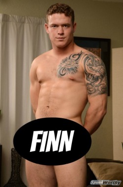 FINN at Spunkworthy - CLICK THIS TEXT to see the NSFW original.  More men here: http://bit.ly/adultvideomen