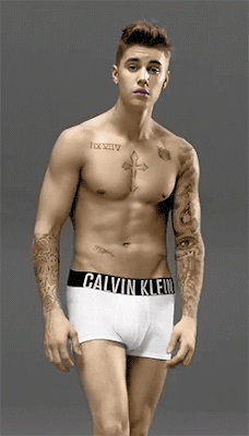 lustin4justin:Justin Bieber bulging in Calvin Klein ad 🔥