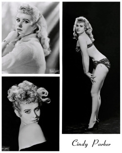 Cindy Parker           aka. “The Baby Doll of Burlesque”..