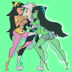 slim2k6: mdfive:   lee-ig88: Commission done of Danny Phantom and Desiree He’s getting double-teamed by Desiree… in ALL HER FORMS!!! Nice work!   169% support this and approve of this!!!  two wish down~ one more to go~ ;9