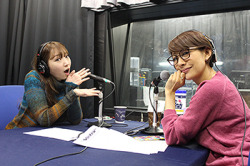 Inoue Marina (Armin), Park Romi (Hanji), and Hashizume Tomohisa (DJ Bertholt) for the 8th episode of the Attack on Titan: Junior High After School Radio Program!More images from past episodes!