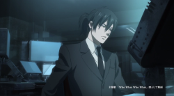 Ginoza gets a ponytail in the new Psycho Pass movie trailer (Ɔ ˘⌣˘)♥