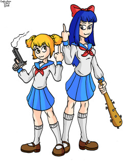 It took me months to figure out what it was, but I’m into Pop Team Epic now. 
