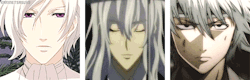 tiptoze:  karinetsasuke:  ☆*・°☆ Gray/White Haired Boys ☆*・°☆  #now how many of them are dead 