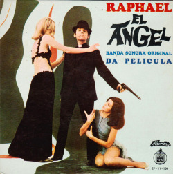 notpulpcovers:  The Star Wars pose theme http://flic.kr/p/i5Yhjp  Raphael - El Angel (1969)