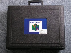 fuckyeah1990s:  Blockbuster Video N64 Rental Case  never rented a whole system back in the day but this looks so 1337