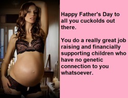 cuckoldhumiliation:  Happy Father’s Day to all you cuckolds out there.