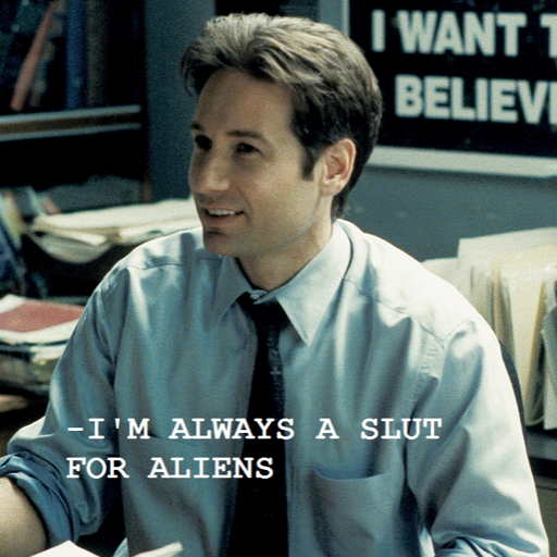 Mulder and Krycek are ex-boyfriends