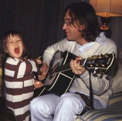 Happy 39th birthday to Sean Lennon, born on his Dad’s 35th birthday