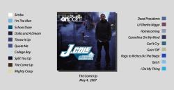 chvmpagnecole:  J. Cole + Discography