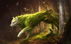 gossymer:  Here are some of my more recent additions to my Fantasy Creatures collection over on DeviantART. The pieces, in order of appearance: Alectorfencer’s Plant Spirit by sandar Protector of the Forest by sakimichan Ancient Forest by KristenPlescow
