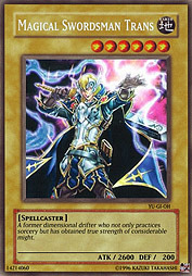 thesylverlining:genderoftheday:Today’s Gender of the day is: Magical Swordsman Trans  aw yeah, vintage yu-gi-oh gender