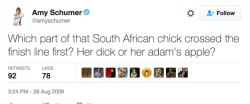 luxsp:  eli-the-writer-guy:  thefingerfuckingfemalefury:  warfemme:  thefingerfuckingfemalefury:  cryoverkiltmilk:  redpilldispenser: Turns out Amy Schumer has always been the racist she is now being accused of being …wow, this is repulsive.  This is