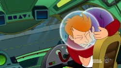 ladybenderfuturama:  I’ll protect you, Leela! My love is stronger than the vast majority of explosions! -Fry