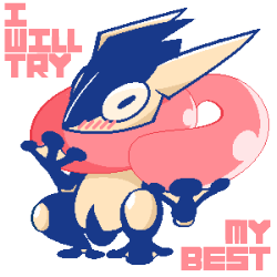 combo-meal:  Quick Greninja doodle. Sorry it’s not Mewtwo, but this one’s pretty nice, huh? 