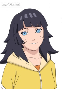 zefiimankai:  love drawing her like this :D :http://yukihyo.tumblr.com/post/105812507223/uzumaki-himawari-time-skip-i-imagine-her-to-be Don’t be afraid. I’m working on Hanako pictures x3  i still love the mix of 2 chara no matter they are canon or
