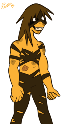 Blue Zircon was a stupid Gemsona. So I sat down and thought, “What else is there? I did have Gallstones once.”So here we are, a new Gemsona. Gallstone, The Abomination. Grown from the organic minerals that form in the human gallbladder.
