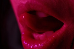 Tongue. Lips. Wetness.