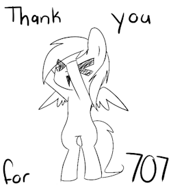 ask-pencilsketch:  Thank you so much guys,I never thought I would reach the 700 mark! You guys are awesome! credit to the original dance—&gt; http://www.youtube.com/watch?v=W7VRIC2TEs8  X3