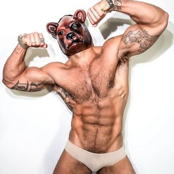 roganrichards:  call out to @johnnyhollywoods and the ONLY time ur allowed to call me a #bear ! I much prefer #princess #silverbackgorilla #wolf #alphadaddy #dickhead #muscle #daddy #beast #godzilla #god #dawg #tank #master #stinky #abs #massive #pecs