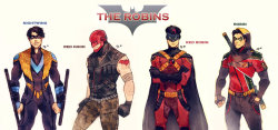 youngjusticer:  There needs to be a Robin movie. The Robins, by Maby Chan.