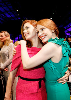 Delevingned-Deactivated20151023:  Amy Adams And Jessica Chastain At The 19Th Annual