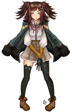 luckyxclover:Second fusion of my Hexafusion.Four - Chiaki Nanami