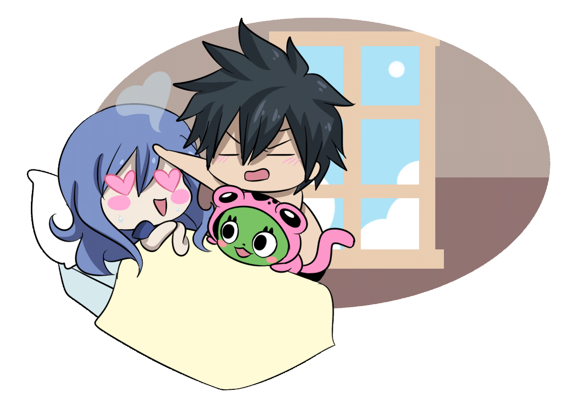 rainladyjuvia:  Gruvia Week Day 7 - SweetWhat’s the sweetest thing you can think