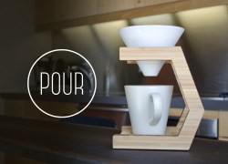 thedsgnblog:  POUR Coffee Brewer by iSkelter    |    Support