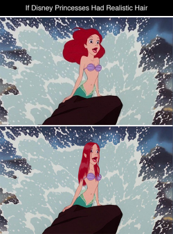 tastefullyoffensive:  Disney Princesses With