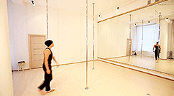 joodleeatsrainbows:      [x]       “Pole dancing, what a slutty