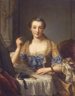   Portrait of the Marquise de Gast, Donatien Nonnotte (1708 - 1785)  