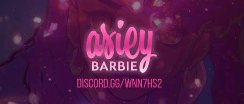 Asieybarbie’s Official Discord! If joining, please review and read the rules before self-assigning a role. 