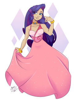 ponutjoe: Based on the dress Rarity was making in the EqG short, Finals Countdown. ;3