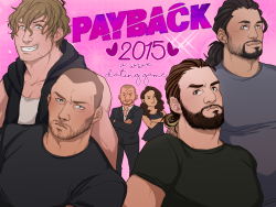 sendendo:  PAYBACK 2015: A WWE DATING SIMJust in time for tomorrow’s PPV, Payback 2016! Do you love playing fan games? Do you kinda wish you could tell Superstars to shut up? Then, oh boy, do I have a thing I made for you.In this game, you play as a