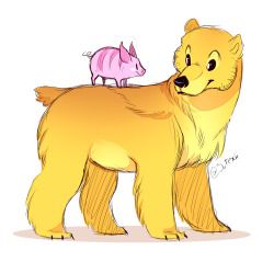 victroladoll:  captainalbertalexander:  sutexii:  pooh-bear and piglet ❤  holy shit  THIS IS MY NEW FAVORITE THING EVER!! 