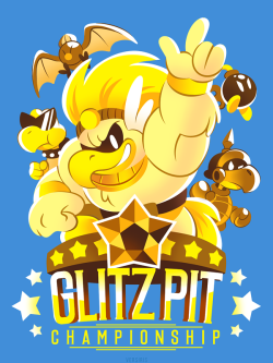 versiris:   My Glitz Pit tee is back from the GDQ Vault! I gave it a new coat of paint too :)  Shirts on my etsy: https://www.etsy.com/listing/541466027/ 