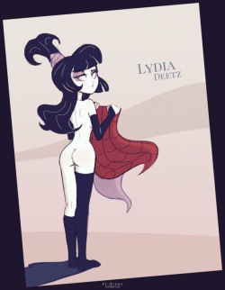 ninsegado91: kt-draws: Lydia from Beetlejuice. Nice Lydia