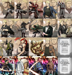Hangeki no Tsubasa - Reiner Braun - Full Size HereTo commemorate the end of Hangeki no Tsubasa, here is an ongoing retrospective of the popular classes and all the characters!