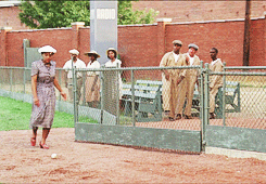 knowledgeequalsblackpower:  mrjynntastic:  one of my fav scenes to be honest, cause lawd knws if they allowed black folks in the league maaaaaaan listen, alot of what ifs possiblities   This film, “A League of Their Own” dedicates so many scenes