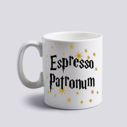 espresso patronum harry potter MUG custom mug by Mugclass on Etsy on We Heart It - http://weheartit.com/entry/135466300