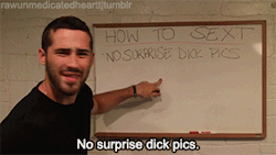titaniumtayzr:  fvanjik:  THIS HAS NOTHING TO DO WITH MY BLOG IM JUST LAUGHING SO HARDmoment of silence 4 ppl who have to deal with surprise dick pics   Its funny cuz it makes perfect sense