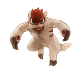 middroo:  Pokeddexy Challenge  13. Vigoroth  i have many favorite normal types, but decided to go with this one aha